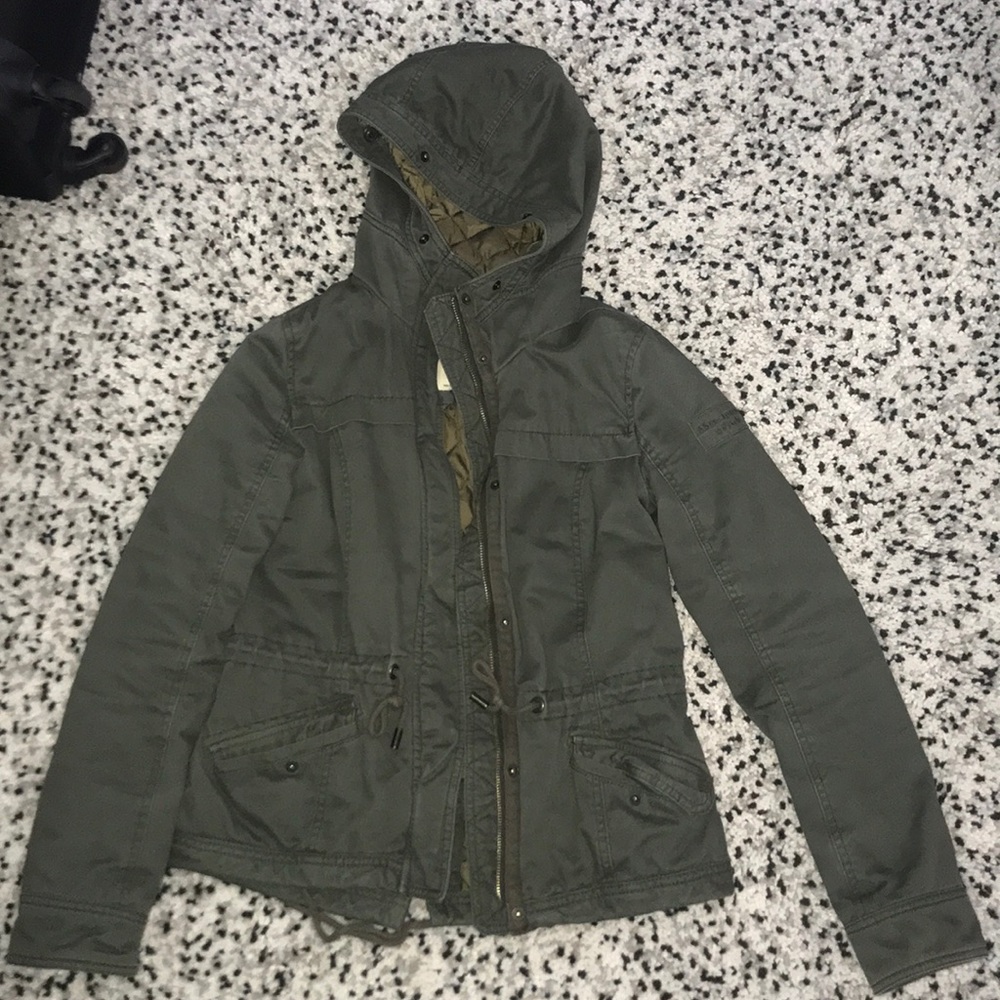 Army green jacket